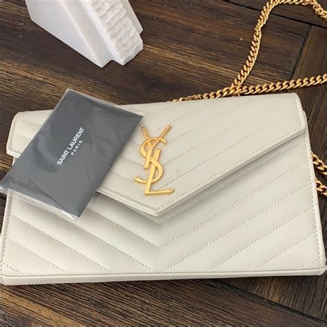 ysl white clutch price|yves saint laurent clutch sale.